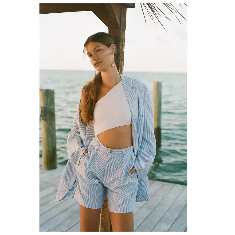Beach Riot Celine Ribbed One-Piece Size Large - Picture 4 of 12